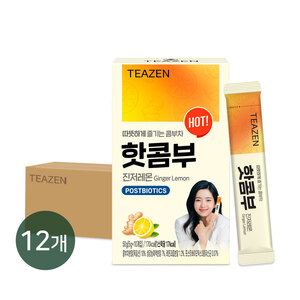 티젠 핫콤부 진저레몬 10스틱X12박스 (1카톤)