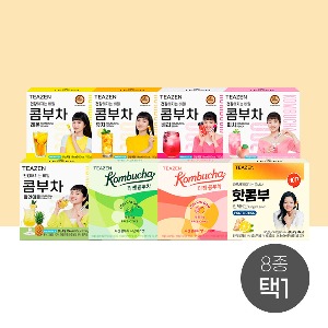 티젠 콤부차 &amp; 핫콤부 30스틱입 골라담기 (8종 택1)